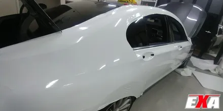 [EXA][대구랩핑전문] BMW 730d 전체랩핑 시공 (에이버리슈프림 유광 화이트) / 대구 달성군 화원읍