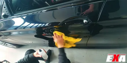 [EXA][대구랩핑전문] BMW 520d (f10) 전체랩핑 + 루프스킨 시공 ( 에이버리슈프림 유광 다이아몬드펄 화이트 ) / 대구 달성군 화원읍