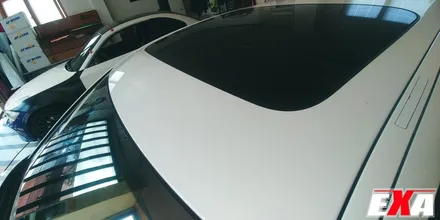 [EXA][대구랩핑전문] BMW M5 (f10) 부분랩핑 + 루프스킨 시공 ( 3M 2080 유광 블랙 ) / 대구 달성군 화원읍