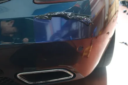 대구 수입차 랩핑 전문 벤츠 SLS 63AMG 전체랩핑 제거 / 대구 달성군 화원읍