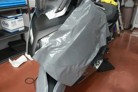 대구 랩핑 BMW C600 Sport 나르도그레이 전체랩핑 시공 후기 / 대구 달성군 화원읍