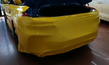 달서구 랩핑 BMW Z4 에이버리슈프림 유광 옐로우 / 대구 달성군 화원읍