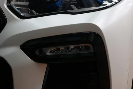 BMW X6 M50i 랩핑 후 접촉사고 앞범퍼 사고처리 / 대구,구미