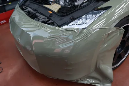 타이니봇 글로스 카키 그린 전체랩핑 / 닛산 / GT-R / 대구 달성군