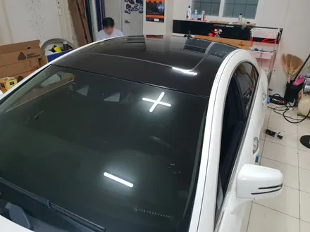 [대구랩핑] CLS250D 부분랩핑 CLS250d루프스킨 에이버리슈프림 블랙유광 / 대구 달성군 화원읍