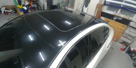 [EXA][대구랩핑] 인피니티 Q50s 부분랩핑 / Q50s실내랩핑 Q50s루프스킨 대구실내랩핑전문 대구루프스킨전문 / 대구 달성군 화원읍