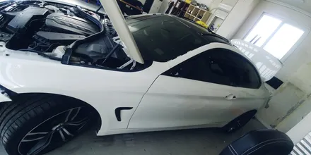 [EXA][대구랩핑전문] BMW 4컨버터블 전체랩핑 재시공 크롬랩핑시공 / 대구 달성군 화원읍