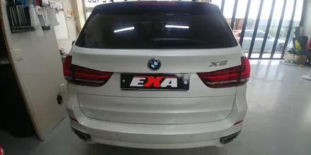 [EXA][대구랩핑전문] BMW X5 부분랩핑 + 스포일러랩핑 시공 대구 랩핑 EXA / 대구 달성군 화원읍
