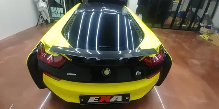 [EXA][대구랩핑전문] BMW I8 전체랩핑 + 생활보호PPF + 크롬딜리트 시공 대구랩핑 EXA / 대구 달성군 화원읍