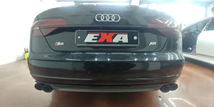 [EXA][대구랩핑전문] 아우디 A8 / S8 부분랩핑 + 크롬죽이기 + 크롬딜리트 시공 대구랩핑 EXA / 대구 달성군 화원읍