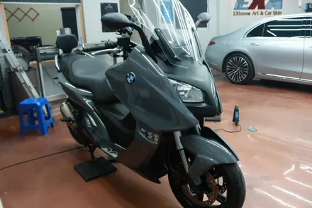 대구 랩핑 BMW C600 Sport 나르도그레이 전체랩핑 시공 후기 / 대구 달성군 화원읍