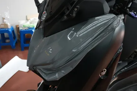 대구랩핑 혼다 XMAX 300 바이크 나르도그레이 전체랩핑 시공 후기 / 대구 달성군 화원읍