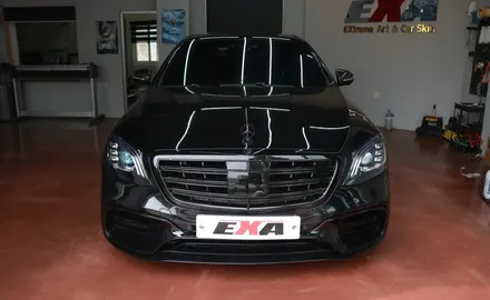 벤츠 S클래스 크롬죽이기 (S63 AMG 범퍼) / 대구 달성군 화원읍