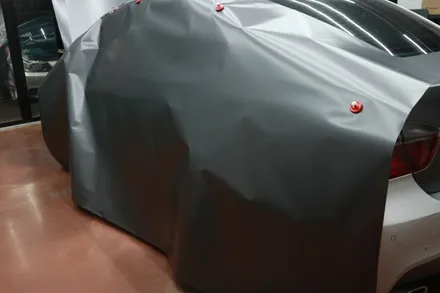 320i BMW 랩핑 에어버리 슈프림 사틴다크그레이메탈릭 / 대구 달성군 화원읍