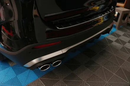 벤츠 GLC 크롬죽이기 3M2080 유광 블랙필름으로 GLC43 AMG 크롬 딜리트 시공 후기 / 대구 달성군 화원읍