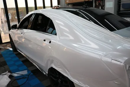 무광에서 유광으로, 벤츠 S63 AMG 랩핑 이야기 / 대구 달성군 화원읍