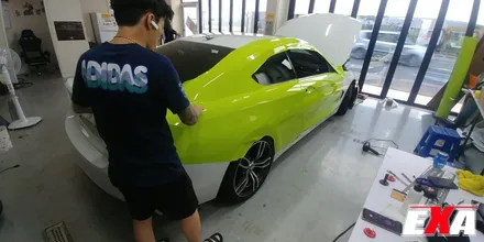 [EXA][대구랩핑] BMW 420d 전체랩핑 / 420d튜닝 420d루프스킨 420d랩핑 대구랩핑전문 대구루프스킨전문 / 대구 달성군 화원읍