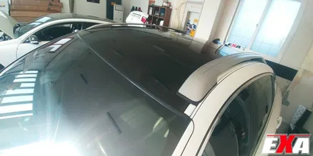 [EXA][대구랩핑전문] BMW X6 부분랩핑 + 루프스킨 시공 (3M2080 유광블랙) / 대구 달성군 화원읍