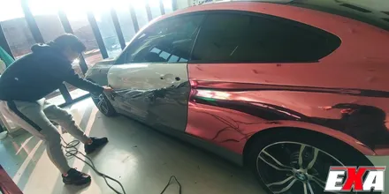 [EXA][대구랩핑전문] BMW 420d 전체랩핑 + 크롬랩핑 시공 ( 크롬 로즈골드 ) / 대구 달성군 화원읍