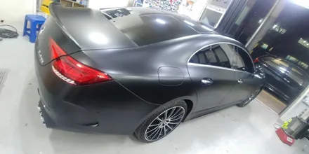 [EXA][대구랩핑전문] 벤츠 CLS 400d 전체랩핑 시공 대구 랩핑 EXA / 대구 달성군 화원읍