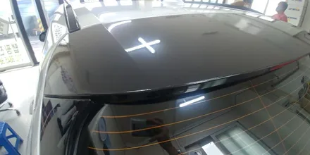 [EXA][대구랩핑전문] BMW X5 부분랩핑 + 스포일러랩핑 시공 대구 랩핑 EXA / 대구 달성군 화원읍