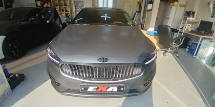 [EXA][대구랩핑전문] 기아 올뉴K7 전체랩핑 + 랩핑제거 + 실내랩핑 시공 대구랩핑 EXA / 대구 달성군 화원읍