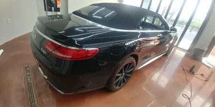 [EXA][대구랩핑전문] 벤츠 S63AMG 카브리올레 전체랩핑 + 크롬딜리트 + 크롬죽이기 + 부분랩핑 시공 대구랩핑 EXA / 대구 달성군 화원읍