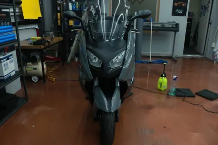 대구 랩핑 BMW C600 Sport 나르도그레이 전체랩핑 시공 후기 / 대구 달성군 화원읍