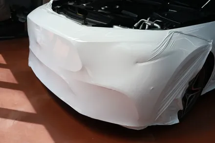 대구 벤츠 CLS 300d 유광 화이트 전체랩핑 시공 후기 / 대구 달성군 화원읍
