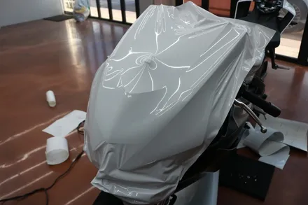 대구랩핑 야마하 R6 바이크 유광화이트 전체랩핑 시공 후기 / 대구 달성군 화원읍