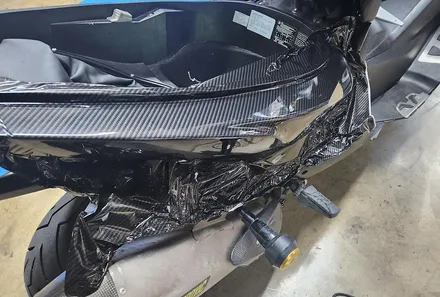 대구 BMW 오토바이 C650 스포츠 카본 필름 랩핑 / 대구 달성군 화원읍