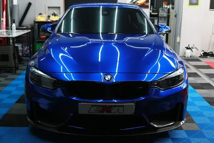 BMW M4 대구 랩핑 제거 후 재시공 / 대구,구미