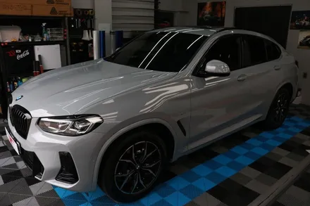 BMW X4 전체랩핑 시공기 AX 슈퍼글로시 브루클린 그레이의 매력 / 대구 달성군 화원읍