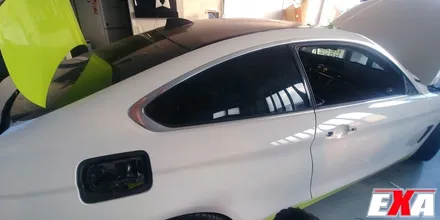 [EXA][대구랩핑전문] BMW 420d 전체랩핑 + 랩핑제거 시공 (에이버리슈프림 유광 락그레이) / 대구 달성군 화원읍