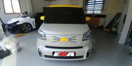 [EXA][대구랩핑] 기아 더뉴레이 루프스킨 / 더뉴레이랩핑 더뉴레이부분랩핑 대구랩핑전문 대구루프스킨전문 / 대구 달성군 화원읍