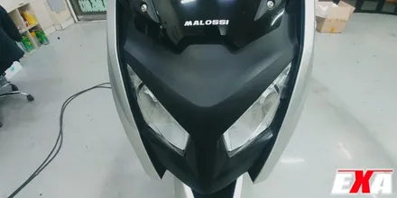 [EXA][대구랩핑전문] BMW C600Sport 전체랩핑 + 크롬랩핑 시공 ( 에이버리 무광 크롬 실버 ) / 대구 달성군 화원읍