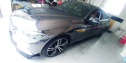 [EXA][대구랩핑전문] BMW 4컨버터블 전체랩핑 재시공 크롬랩핑시공 / 대구 달성군 화원읍