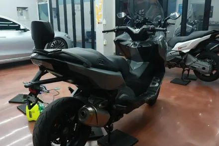 대구 랩핑 BMW C600 Sport 나르도그레이 전체랩핑 시공 후기 / 대구 달성군 화원읍