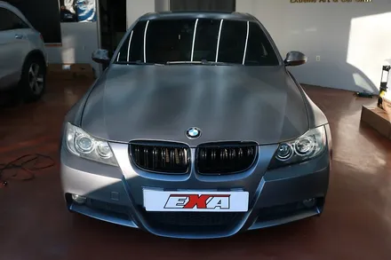320i BMW 랩핑 에어버리 슈프림 사틴다크그레이메탈릭 / 대구 달성군 화원읍
