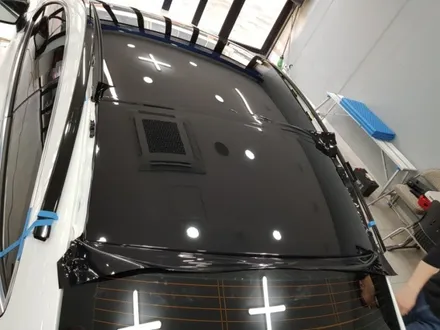 고스트랩(ghostwrap) 벤츠 C63 AMG 쿠페 루프스킨 유광블랙 랩핑,크롬죽이기 유광블랙 랩핑, 포인트 부분랩핑 / 고양 일산 덕양구