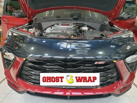 고스트랩(ghostwrap) 트레일블레이저 그릴 크롬죽이기,손잡이 랩핑 시공 / 고양 일산 덕양구
