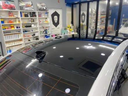 고스트랩(GhostWrap) SM6 루프스킨 유광블랙 랩핑 시공 / 고양 일산 덕양구