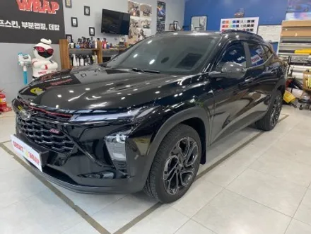 트랙스 엠블럼 랩핑 및 휠 랩핑 제거 및 재시공_일산,파주,고양,은평,마포랩핑샵 / 고양 일산 덕양구
