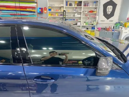 BMW 3시리즈 윈도우 크롬죽이기, 덕트 포인트랩핑_ 고양.일산.덕양.파주. 덕은지구.향동.행신동.상암동.마포.은평.수색 랩핑샵 / 고양 일산 덕양구