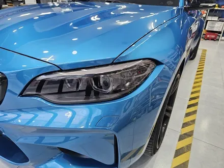 BMW M2 | 그릴 테두리 랩핑, 전면 후면 라이트 PPF, 측면 썬팅 제거 후 재시공 | 고양랩핑/일산랩핑/파주랩핑/강서랩핑/은평랩핑 / 고양 일산 덕양구