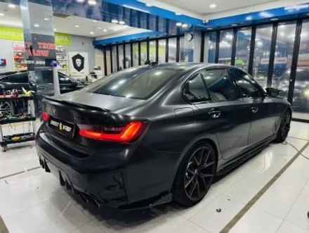 BMW M340i 랩핑 긁힘 수리 | 부분 커버업 vs 전체 재시공 비교 사례 / 고양 일산 덕양구