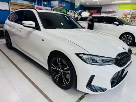 BMW 320i 감성업 | 레터링 블랙 교체 & M 트라이컬러 포인트 / 고양 일산 덕양구