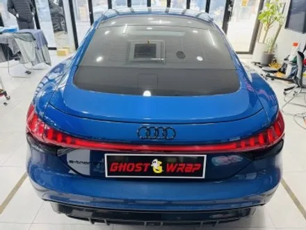 🔌 전기차 끝판왕! 아우디 e-tron GT, 유광 블랙 엠블럼으로 디테일 튜닝 끝! / 고양 일산 덕양구