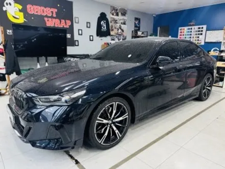 BMW 530i 휠랩핑 후기 | 투톤 휠 → 올블랙, 완전히 달라진 무게감 / 고양 일산 덕양구
