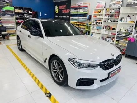 BMW 520D, 4년 만의 재회! 전체랩핑 제거, 잘 된 시공은 제거도 깔끔! (강서/목동 고스트랩) / 고양 일산 덕양구